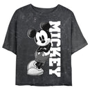 Junior's Mickey & Friends Retro Leaning T-Shirt