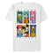 Men's Mickey & Friends Colorful Character Panels T-Shirt