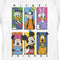 Women's Mickey & Friends Colorful Character Panels T-Shirt