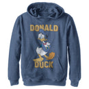 Boy's Mickey & Friends Donald Duck Grumpy Pull Over Hoodie