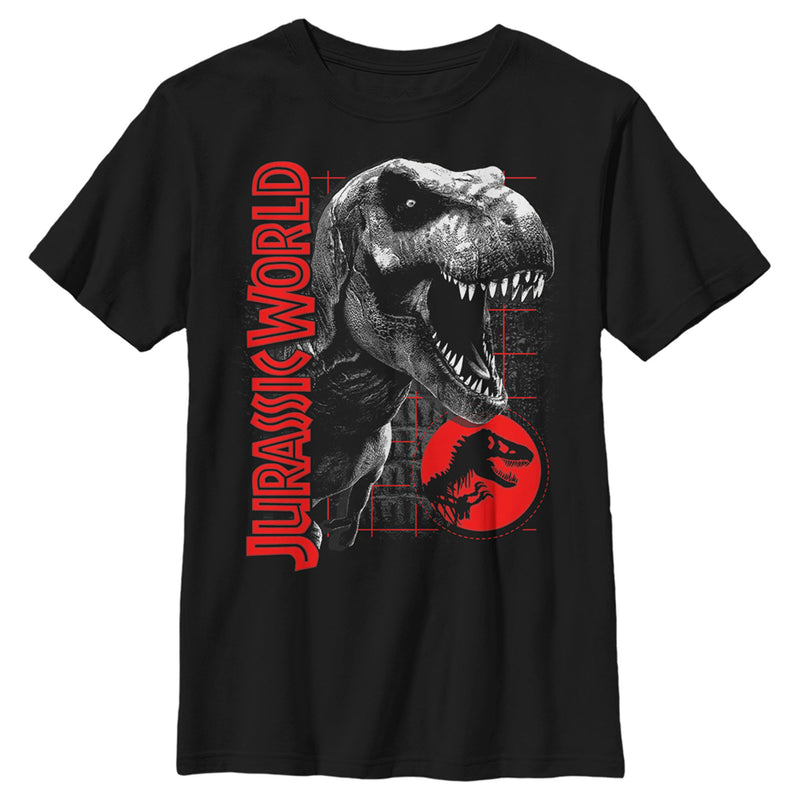 Boy's Jurassic World Realistic T-Rex T-Shirt