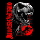 Boy's Jurassic World T-Rex Roaring Grid T-Shirt