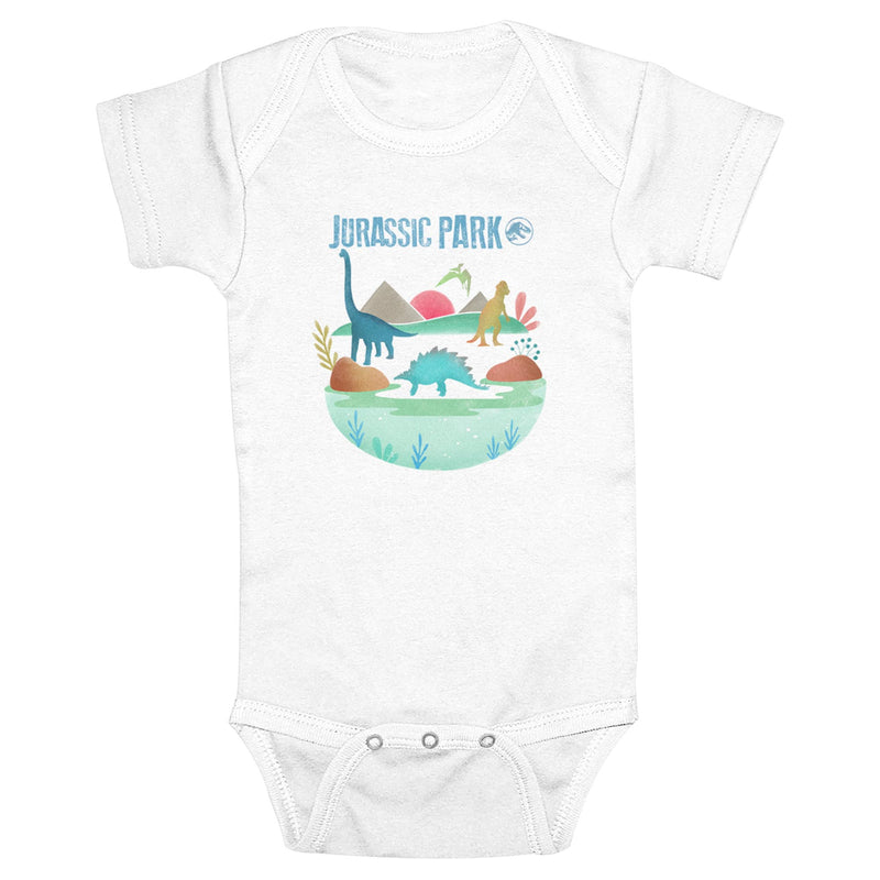 Infant's Jurassic World Dinosaur Planet Onesie