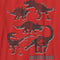 Boy's Jurassic World Dinosaurs Silhouettes T-Shirt