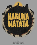 Boy's Lion King Hakuna Matata Jungle Sun Pull Over Hoodie