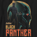 Boy's Marvel Avengers: Infinity War Black Panther Portrait T-Shirt