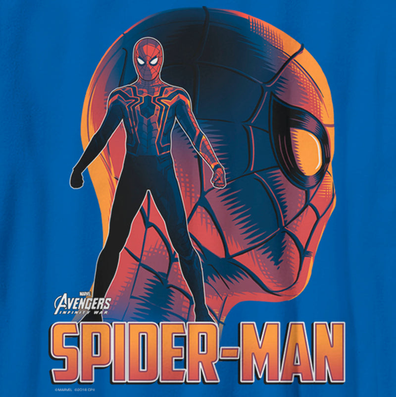 Boy's Marvel Avengers: Infinity War Spider-Man Portrait T-Shirt