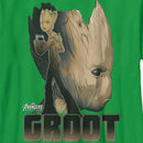 Boy's Marvel Avengers: Infinity War Groot Portrait T-Shirt
