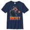 Boy's Marvel Avengers: Infinity War Rocket Raccoon Portrait T-Shirt