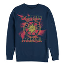 Men's Marvel Captain Marvel Star Symbol Swirl Sweatshirt