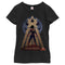 Girl's Marvel Captain Marvel Silhouette T-Shirt