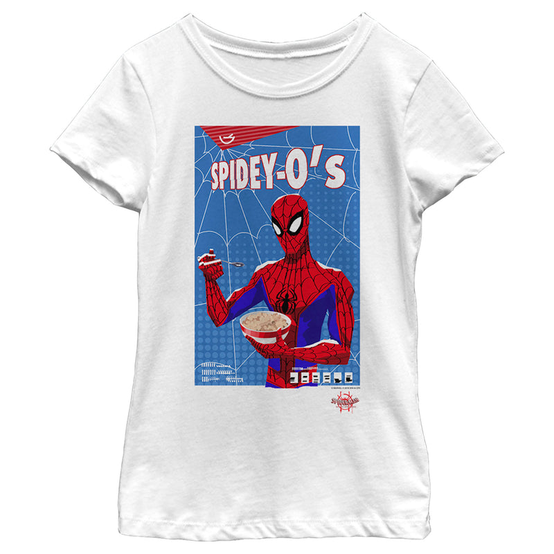 Girl's Marvel Spider-Man: Into the Spider-Verse Spidey-O's T-Shirt
