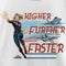 Girl's Marvel Captain Marvel Higher Mantra Cartoon T-Shirt
