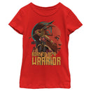 Girl's Marvel Black Panther Okoye Born to be a Warrior T-Shirt