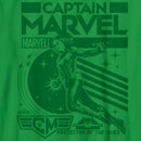 Boy's Marvel Captain Marvel Protector of the Skies Poster T-Shirt