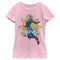 Girl's Marvel Captain Marvel Star Jump T-Shirt