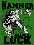 Men's Marvel St. Patrick's Day Thor My Hammer Needs No Luck Sweatshirt