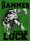 Men's Marvel St. Patrick's Day Thor My Hammer Needs No Luck Sweatshirt