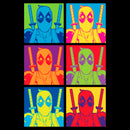 Men's Marvel Deadpool Pop Art Grid Pull Over Hoodie