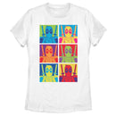 Women's Marvel Deadpool Pop Art Grid T-Shirt