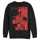 Men's Marvel Deadpool Duotone Art Sweatshirt