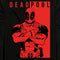 Men's Marvel Deadpool Duotone Art Long Sleeve Shirt