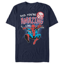 Men's Marvel Spider-Man Dad You're Amazing T-Shirt