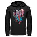 Men's Marvel Dad You're Amazing Like Spider-Man Pull Over Hoodie