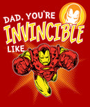 Men's Marvel Daddy You are Our Super Hero T-Shirt