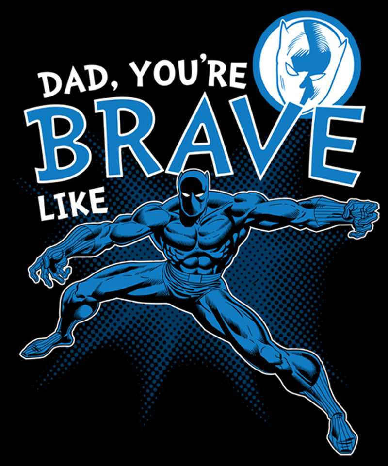 Men's Marvel Dad You're Brave Like Black Panther Sweatshirt