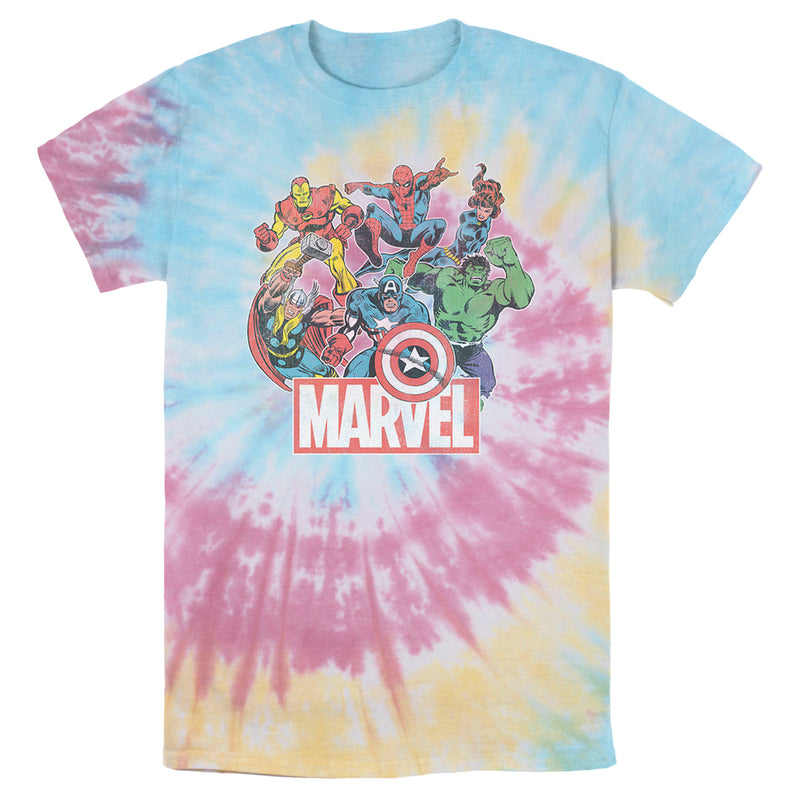 Men's Marvel Classic Hero Collage T-Shirt