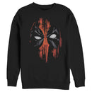 Men's Marvel Deadpool Painted Mask Sweatshirt