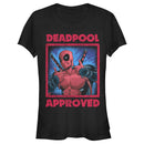 Junior's Marvel Deadpool Approved T-Shirt