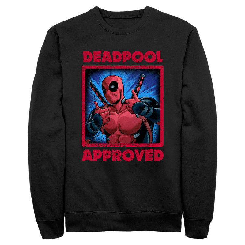 Men's Marvel Deadpool Approved Sweatshirt