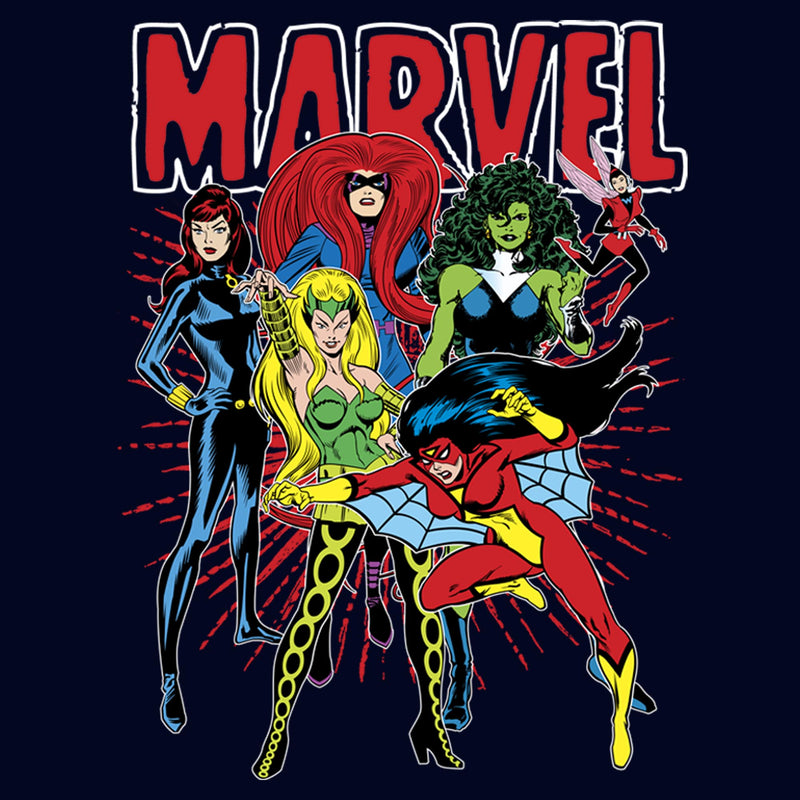 Men's Marvel Women Group Shot T-Shirt