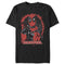 Men's Marvel Deadpool Leather Paint T-Shirt