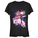 Junior's Marvel Deadpool Universe Taco Unicorn T-Shirt