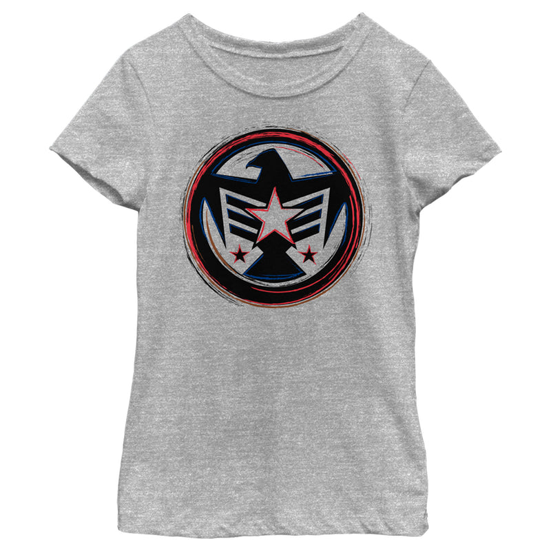 Girl's Marvel Falcon Logo T-Shirt