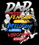 Men's Marvel X-Men Dad You are Fearless, Intelligent, and a Visionary Pull Over Hoodie