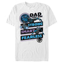 Men's Marvel Black Panther Dad You are Strong Smart Fearless T-Shirt