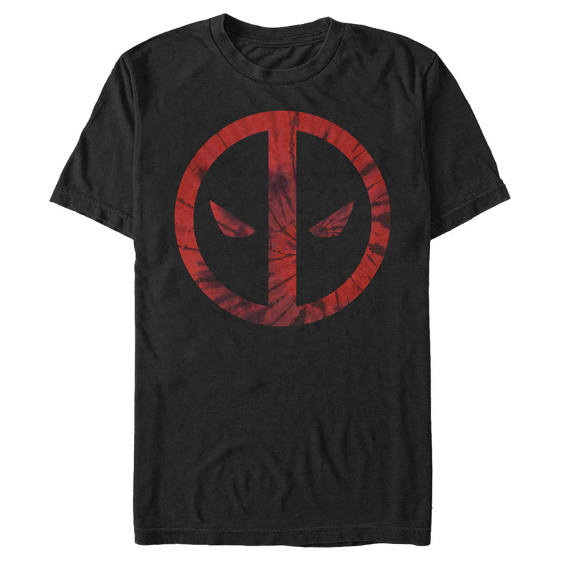 Men's Marvel Deadpool Tie-Dye Logo T-Shirt