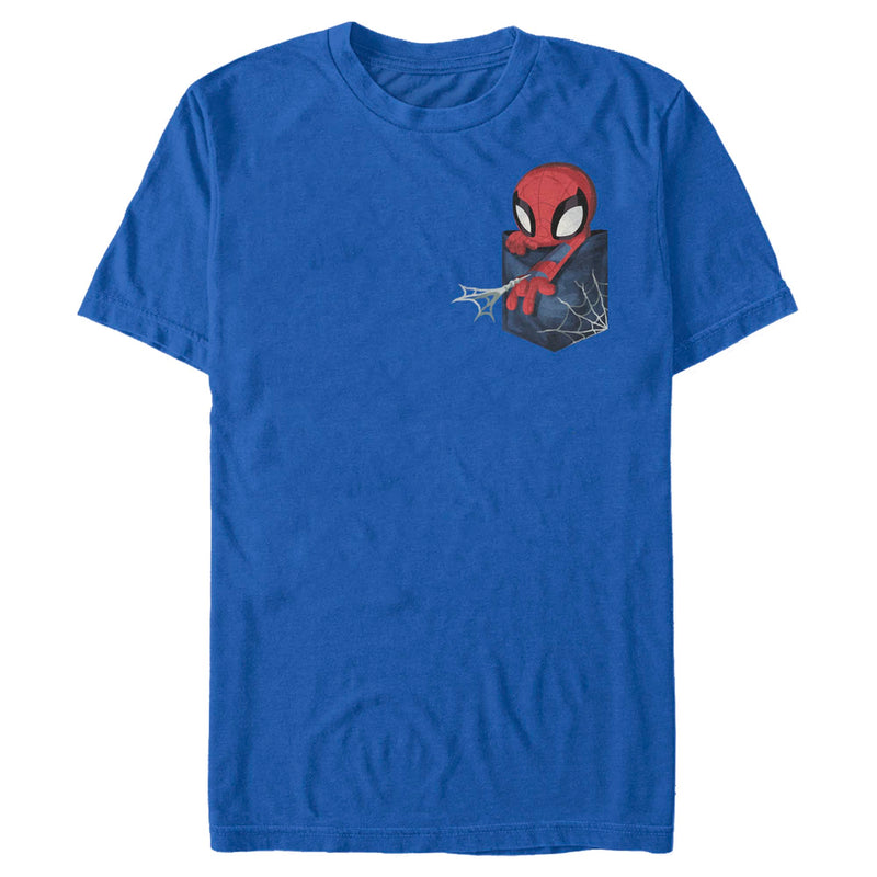 Men's Marvel Spider-Man Tiny Pocket T-Shirt