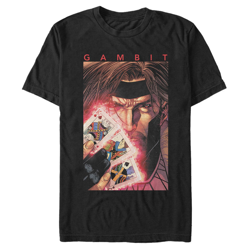 Men's Marvel Gambit Poker Cards T-Shirt