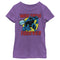 Girl's Marvel Black Panther Retro Battle T-Shirt