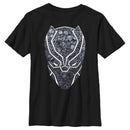 Boy's Marvel Black Panther Filled Mask T-Shirt