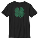 Boy's Marvel St. Patrick's Day Hero Icon Clover T-Shirt