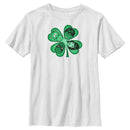 Boy's Marvel St. Patrick's Day Hero Four-Leaf Clover T-Shirt