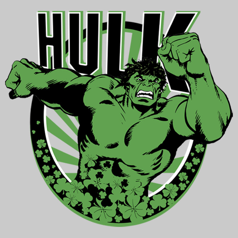 Men's Marvel St. Patrick's Day Hulk Running Shamrock Sweatshirt