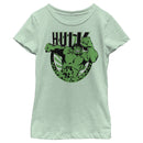 Girl's Marvel St. Patrick's Day Hulk Running Shamrock T-Shirt