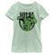 Girl's Marvel St. Patrick's Day Hulk Running Shamrock T-Shirt